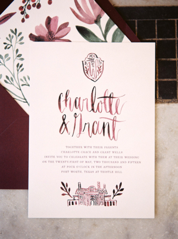 Marsala invitation