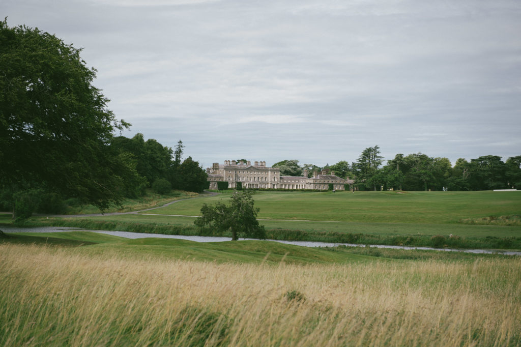 Ali and Ronan at Carton House. Carton House exterior.