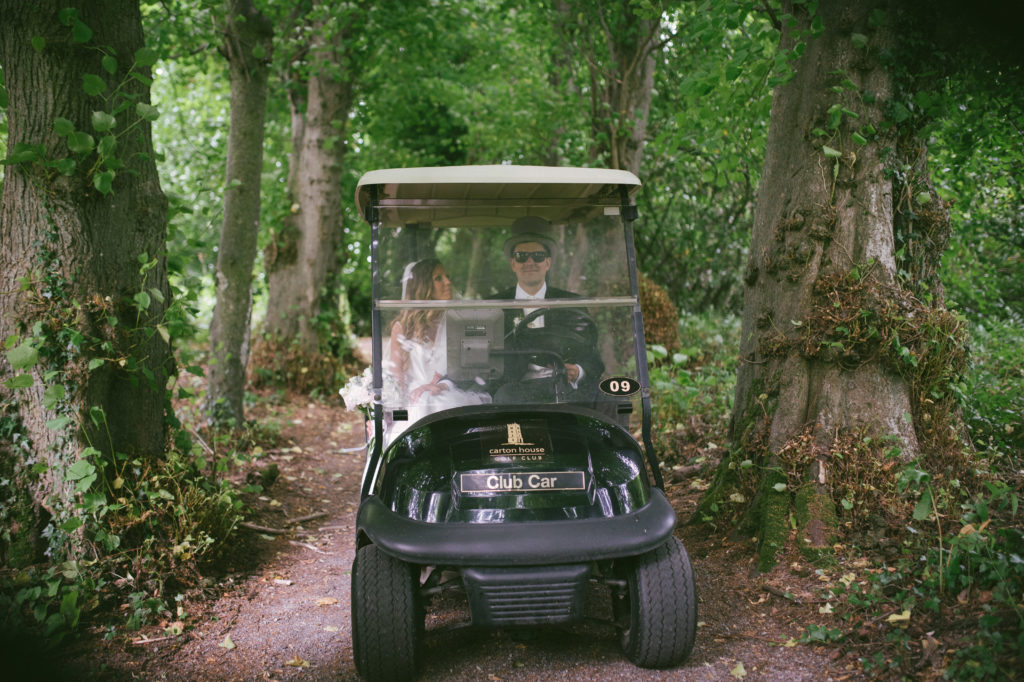 Ali and Ronan at Carton House. Bride and Groom.