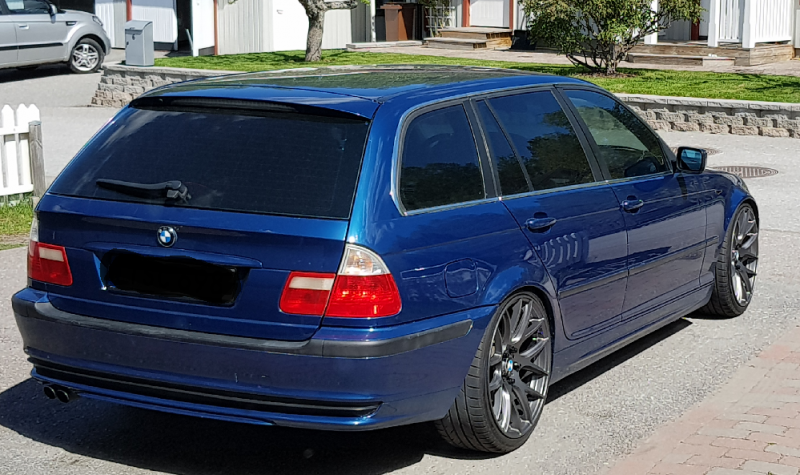 BMW 3-serie Touring med solfilm