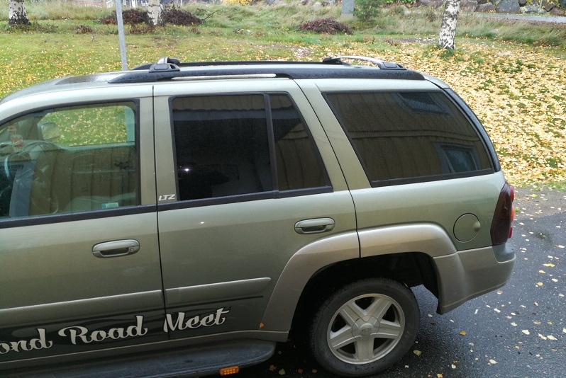 Chevrolet Traiblazer med solfilm