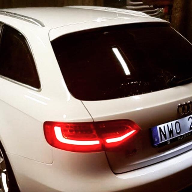 Audi A4 Avant med tonade rutor