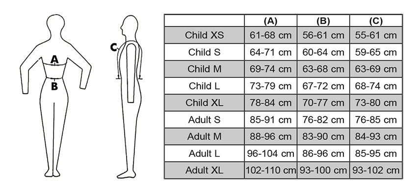 Säkerhetsväst, barn XS-vuxen XL, HKM Easy Fit bild 4