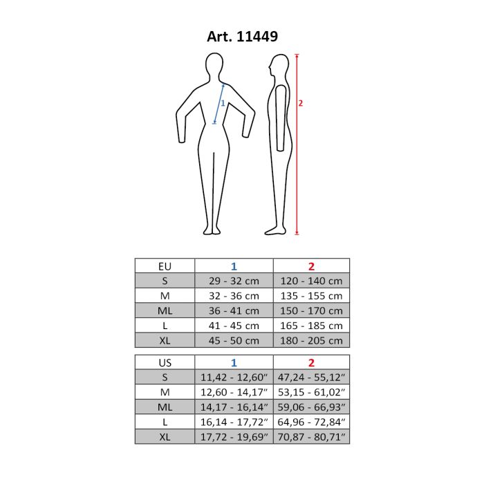 Ryggskydd, XS-XL, HKM Softec bild 3