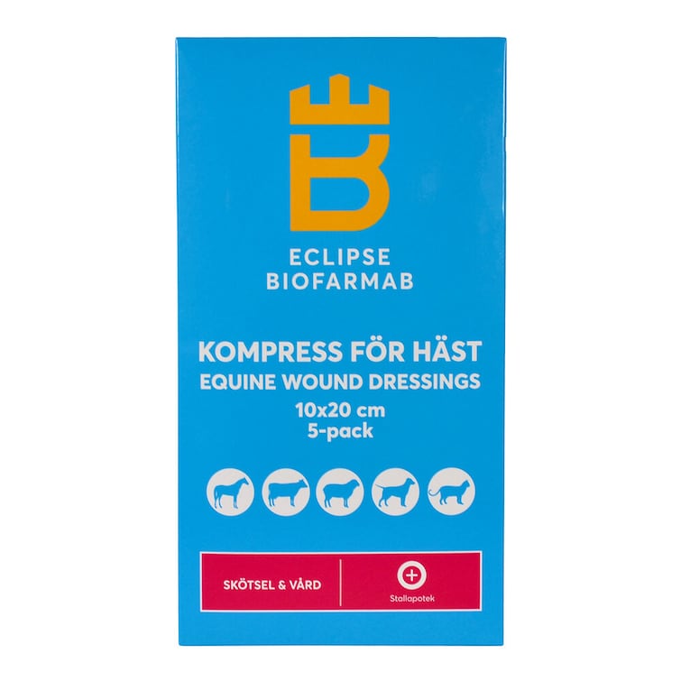 Kompresser, 5-pack, Eclipse Biofarmab