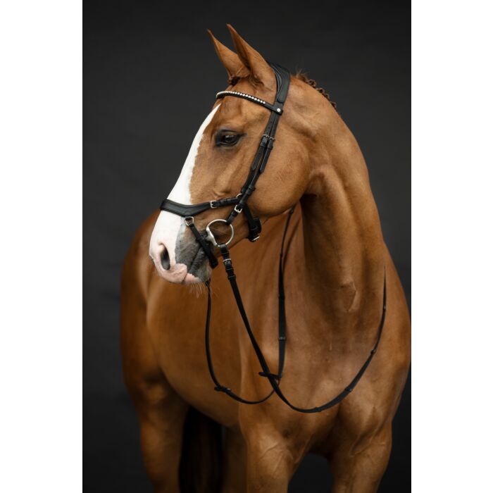 Träns, ponny-full, HKM Pro Anatomic bild 2