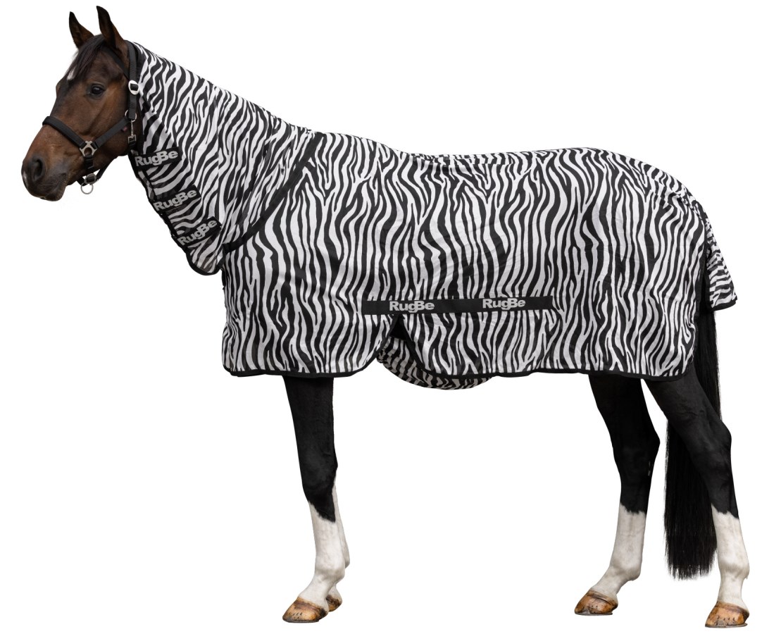 Flugtäcke, 125-165 cm, RugBe Zebra bild 4