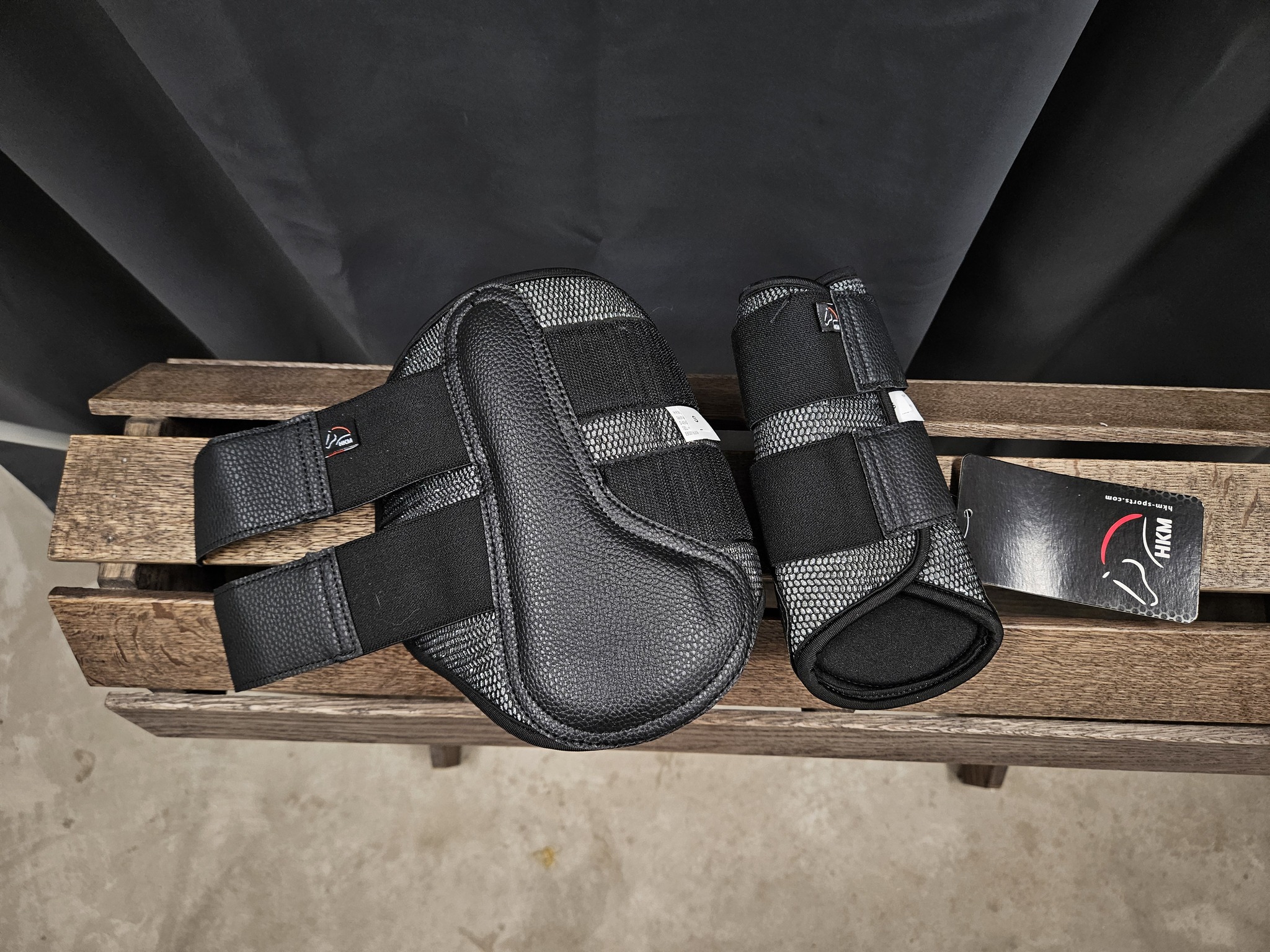 Damasker, S-XL, HKM Glitter Mesh bild 4