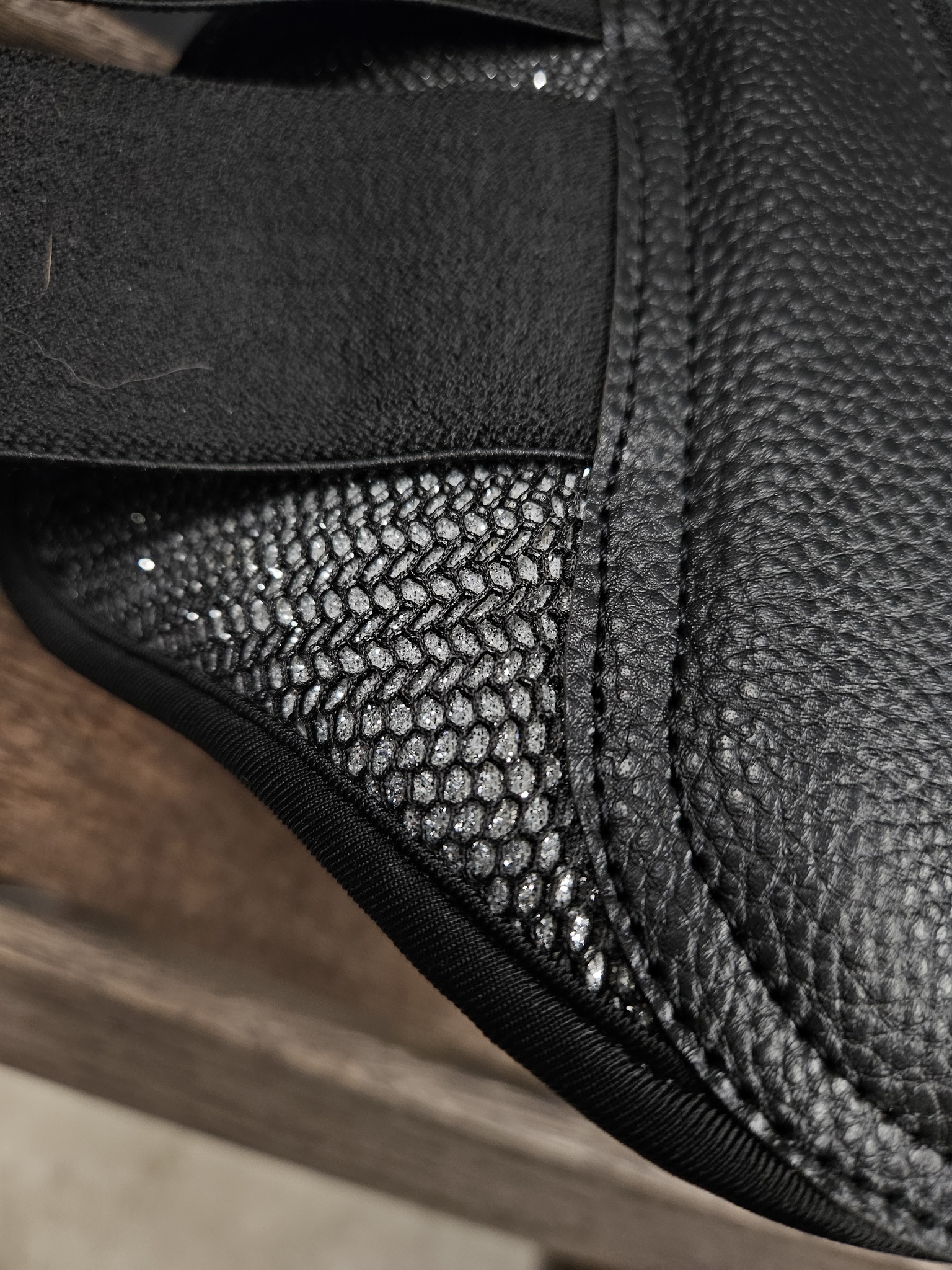 Damasker, S-XL, HKM Glitter Mesh bild 5