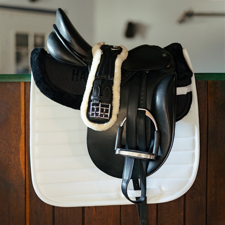 Lädergjord, 40-70 cm, HS Faux Fur bild 4