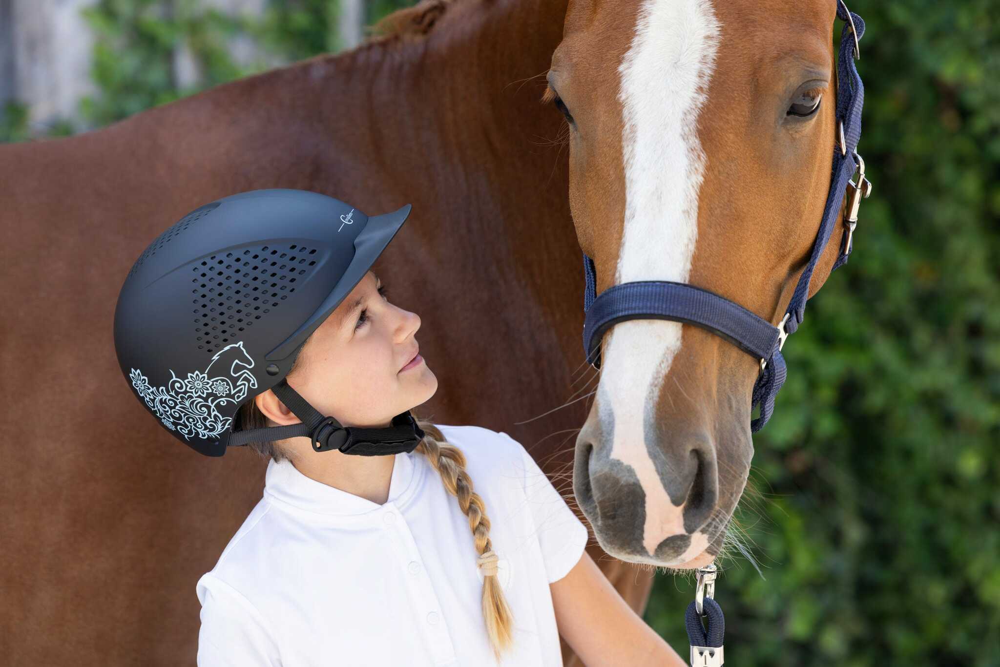 Ridhjälm, 48-59 cm, Covalliero Beauty 2.0 bild 12