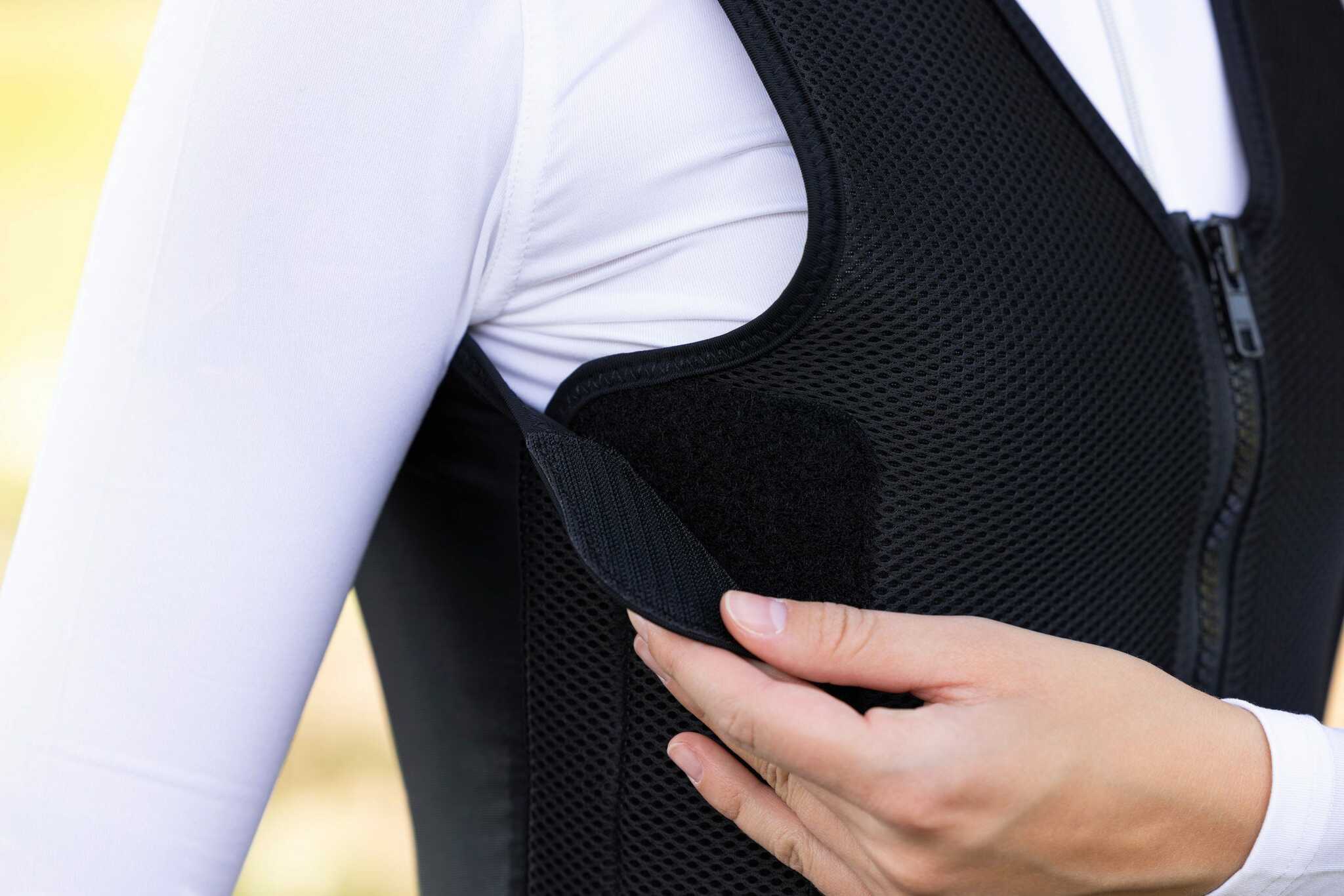 Ryggskydd, barn M-vuxen XXL, Covalliero Backpro SpineX bild 4