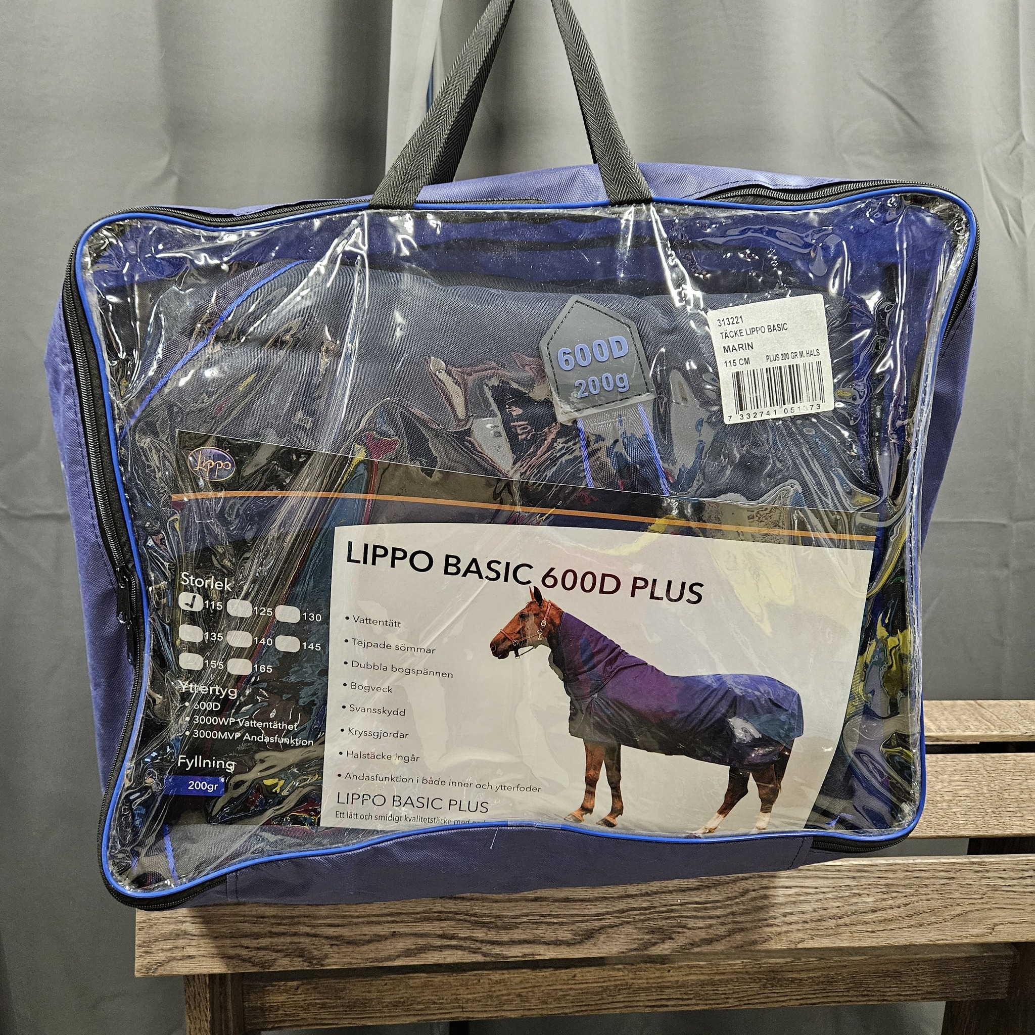 Utetäcke, 75-165 cm, Lippo Basic Plus bild 2