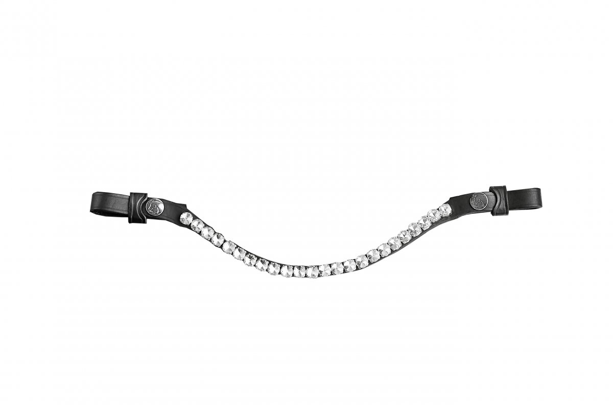 Pannband, ponny-xfull, Finesse Big Swarowski Stones