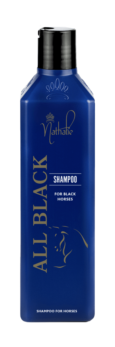 Hästschampo, 500 ml, Nathalie All Black Shampoo