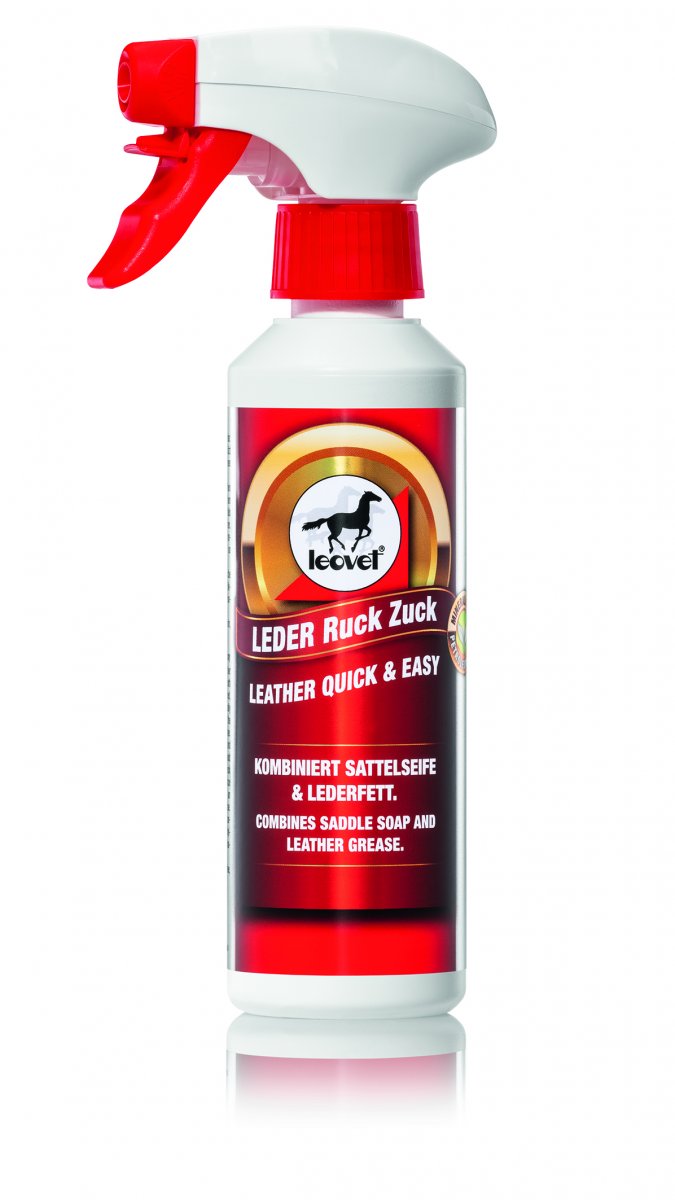 Läderrengöring, 250 ml, Leovet Leather Care Quick & Easy