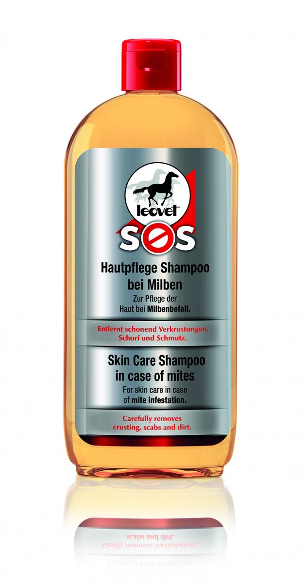 Kvalsterschampo, 500 ml, Leovet SOS Skin Care Shampoo