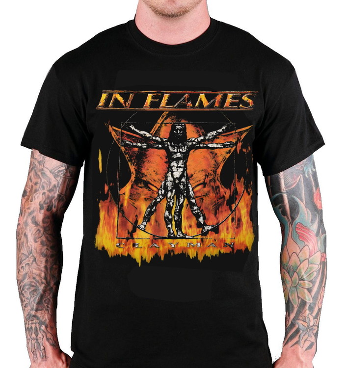 In Flames Clayman Shirt on Sale, 53 