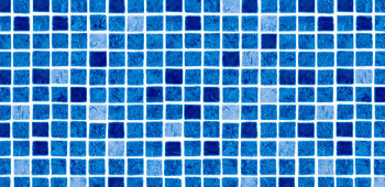 Platssvetsad poolliner - CGT AquaDecor Cyrus Blue - Linerspecialisten