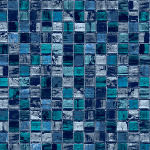 Platssvetsad poolliner - CGT AquaDecor Skyline Pearl - Linerspecialisten