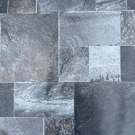 Platssvetsad poolliner - AquaSense 3D Sign Brown Basalt - Linerspecialisten