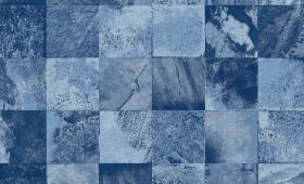 Platssvetsad Poolliner - AquaSense 3D Sign French Coast - Linerspecialisten