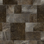 Platssvetsad poolliner - AquaSense 3D Sign Golden Basalt - Linerspecialisten