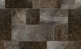 Platssvetsad Poolliner - AquaSense 3D Sign Golden Basalt - Linerspecialisten