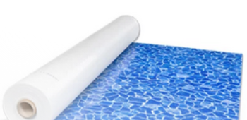 Platssvetsad poolliner - Renolit Alkorplan 3000 Carrara - Linerspecialisten
