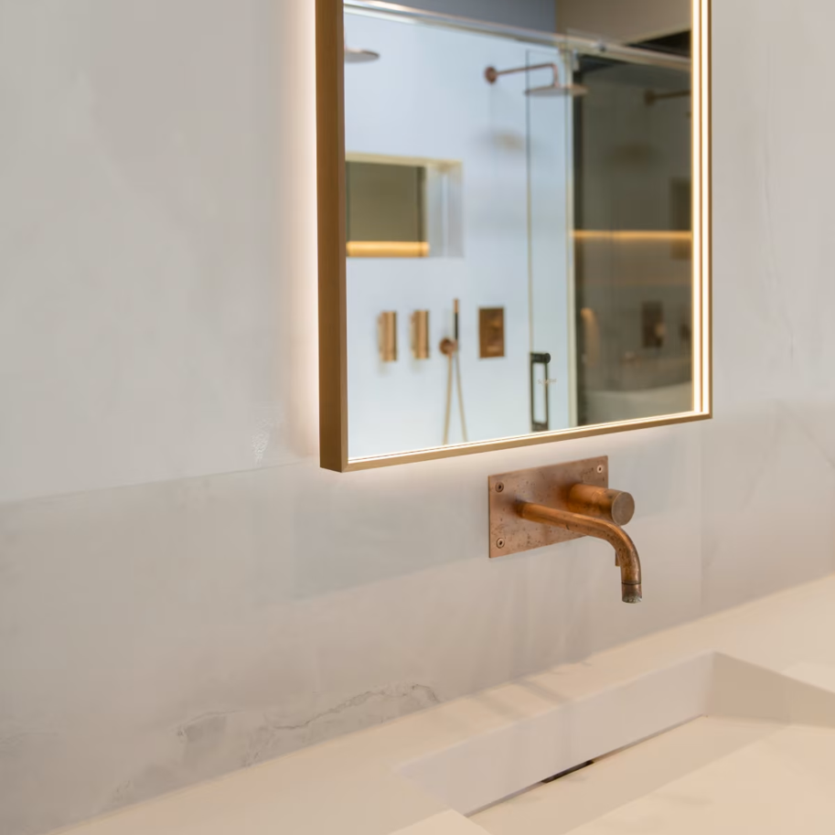 Isabell Westerdahls badrum @interiorbyisabell