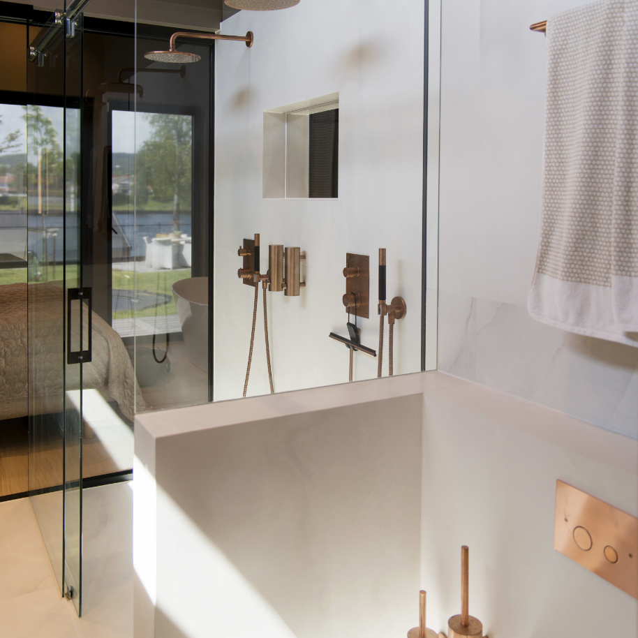 Isabell Westerdahls badrum @interiorbyisabell