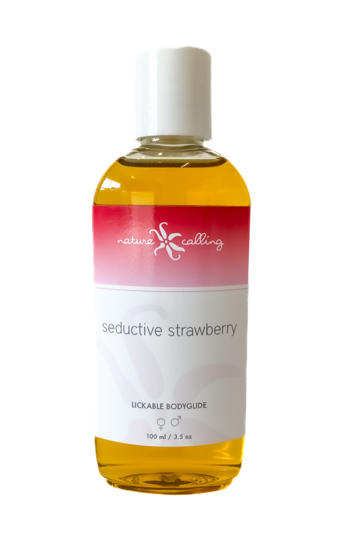Lickable Bodyglide Seductive Strawberry 100 ml | Produkter | Intimast