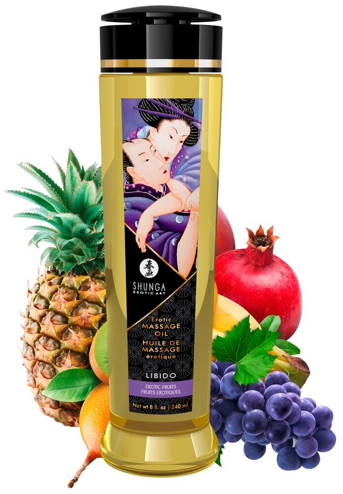 Shunga massageolja - Exotiskfrukt