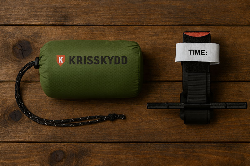 Sveriges Trygghetspaket &ndash; Tourniquet + N&ouml;dsovs&auml;ck