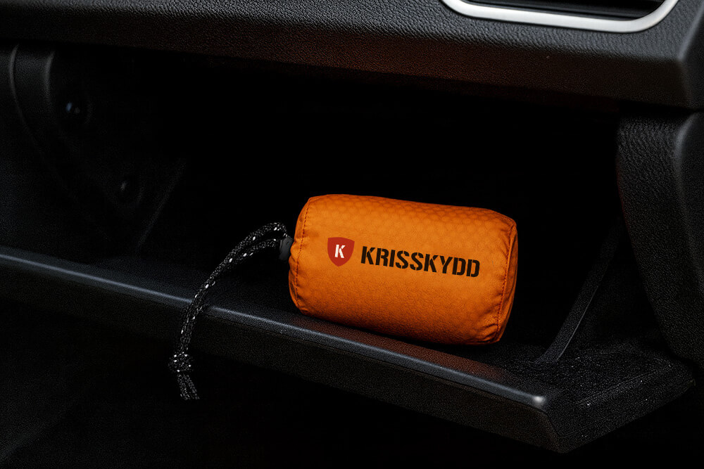 Nödsovsäck – ha minst en per person i bilen