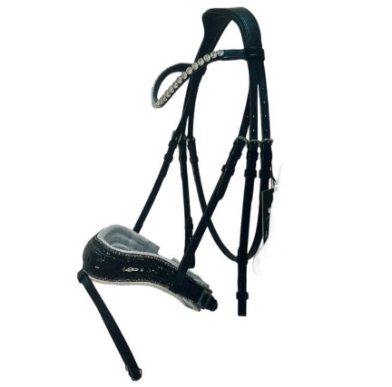 Träns med Crocko nosgrimma