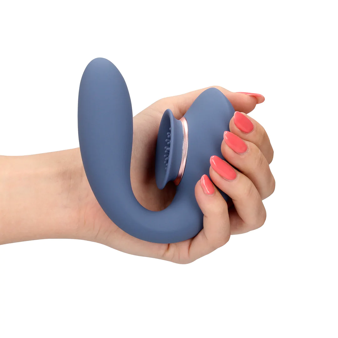 Twitch 3 Sugevibrator med Trippel Stimulering