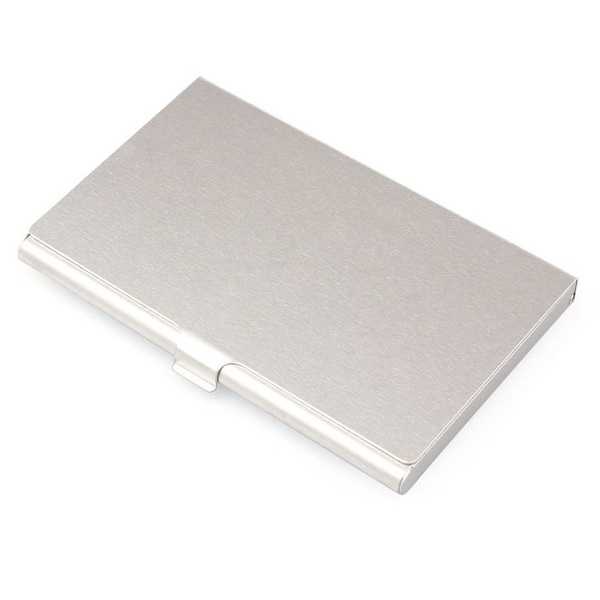 Korthållare i aluminium 2-pack