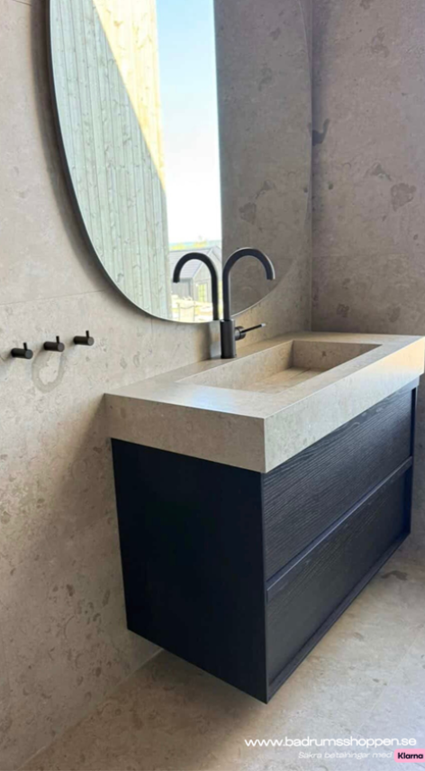 BRICMATE Norrvange Beige 60x60 - Badrumsshoppen