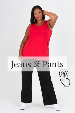 BYXOR OCH JEANS I STORA STORLEKAR