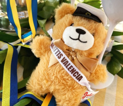 Personlig Studentnalle -Söt nalle