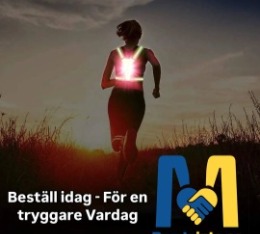Reflexsele med lampa