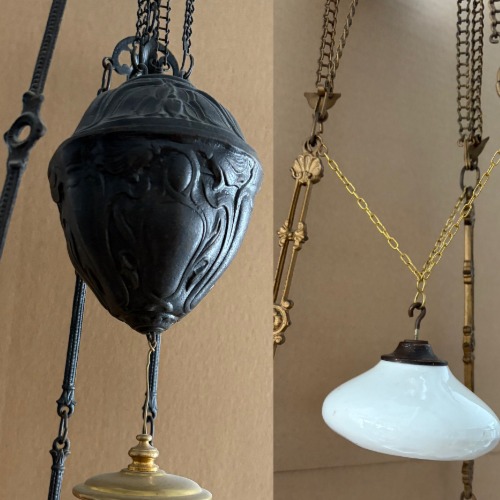 Sotskydd för att skydda mot värmen på takfotogenlampor