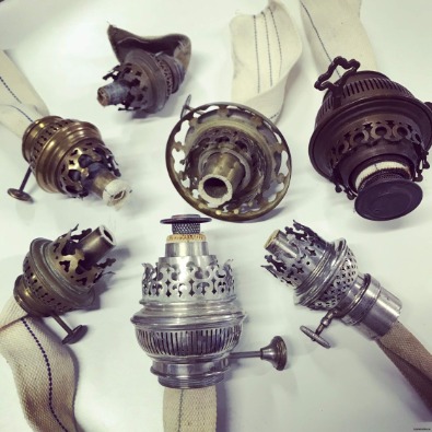 Rundbrännare till fotogenlampor