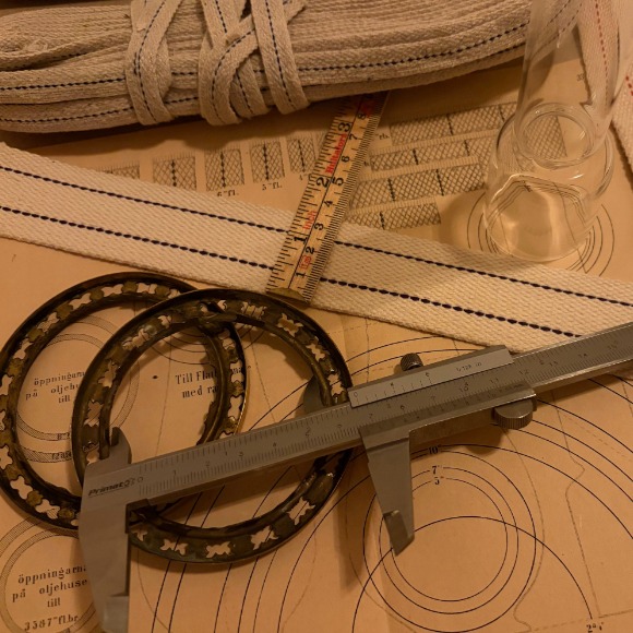 Hur man mäter sig fram till rätt mått på fotogenlampor i mm och i linjer