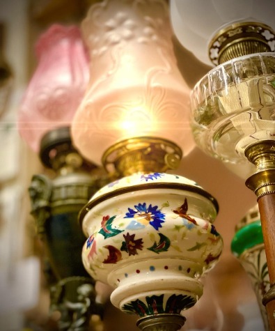 Oljehus till fotogenlampor