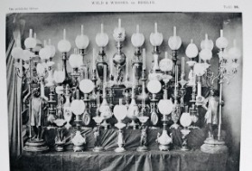 Fotogenlampor och moderatörlampor år 1867