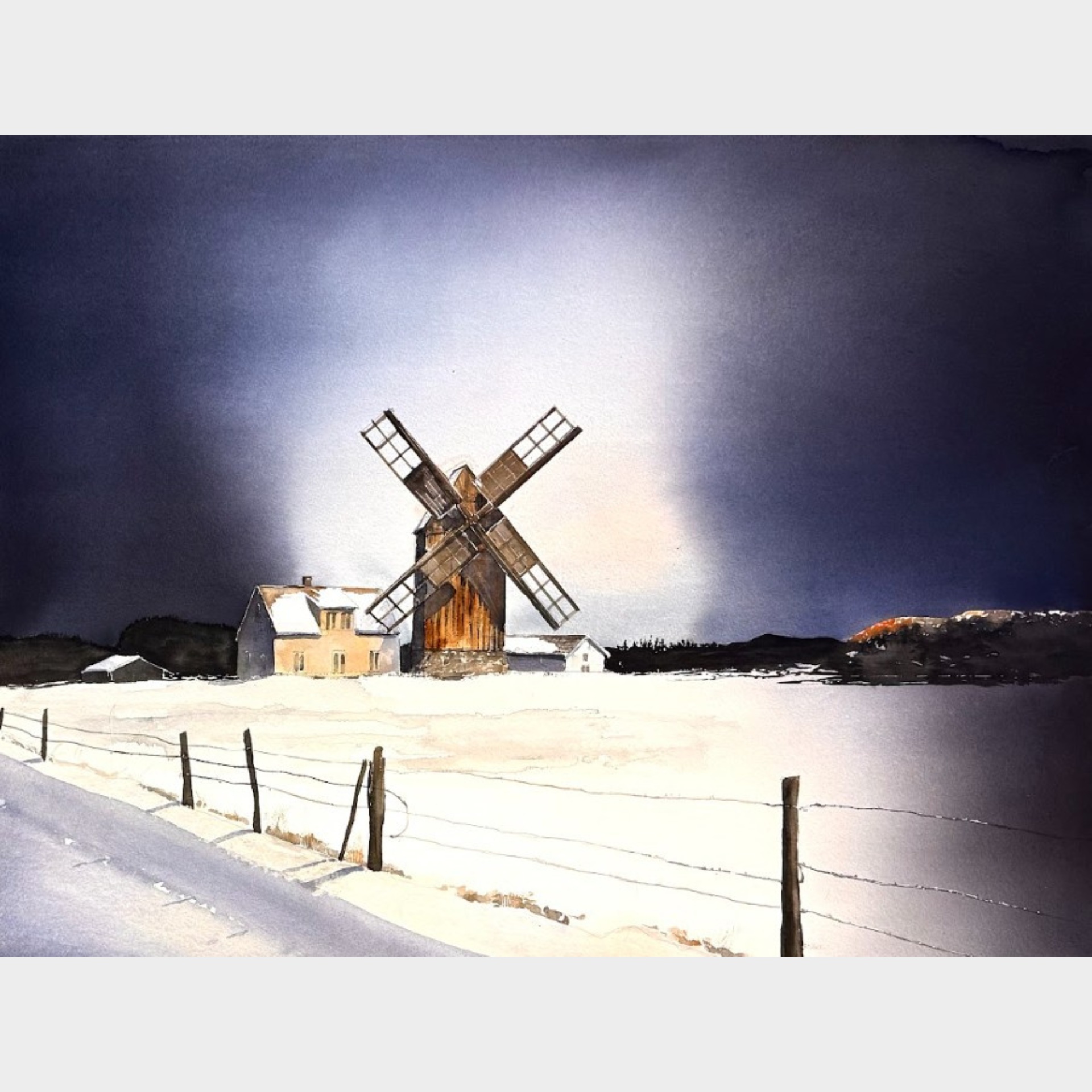 Väderkvarnen i Ljugarn