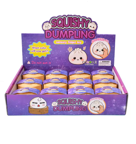 Glitter Dumpling Squishy 5,3 cm