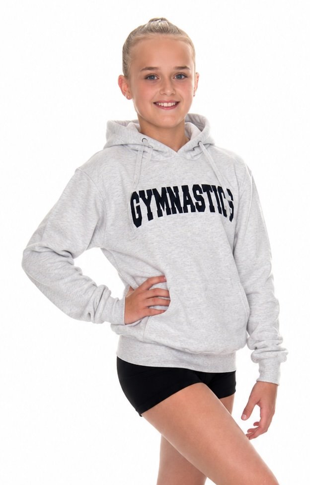 Kläder med gymnastikmotiv för gymnaster